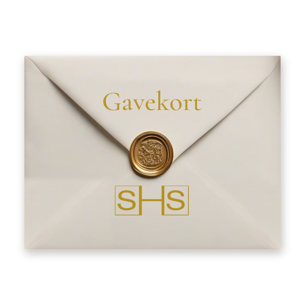 Gavekort med valgfritt beløp i konvolutt